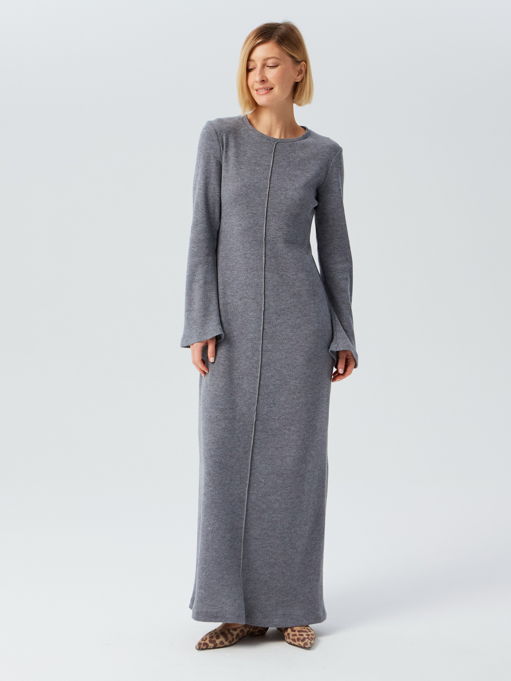 Платье трикотажное