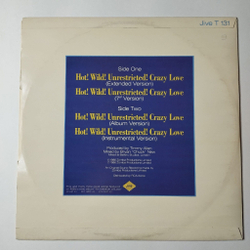 Винтажная виниловая пластинка LP Millie Jackson Hot Wild! Unrestricted Crazy Love (UK 1986) Maxi Single 45 RPM