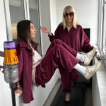 Брюки Смерч вельветовые #6 бордовые