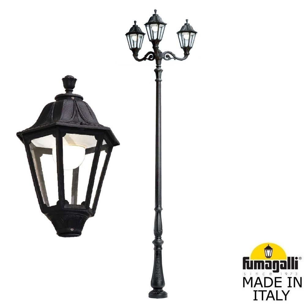 Парковый фонарь Fumagalli NOEMI E35.208.M30.AXH27