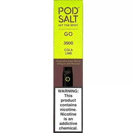Pod Salt GO 3500 - Cola Lime (2% nic)