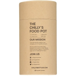 Chilly's Bottles Матовый обеденный термос 500 мл Синий