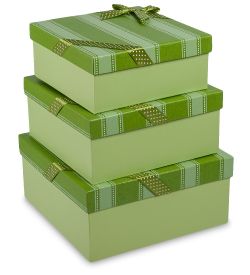 Packing Symphony ZK-04 Набор коробок из 3шт «Яркая тесьма»