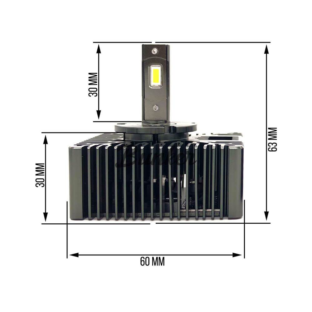Светодиодные автомобильные LED лампы HID TO LED D5S 6000К 12V