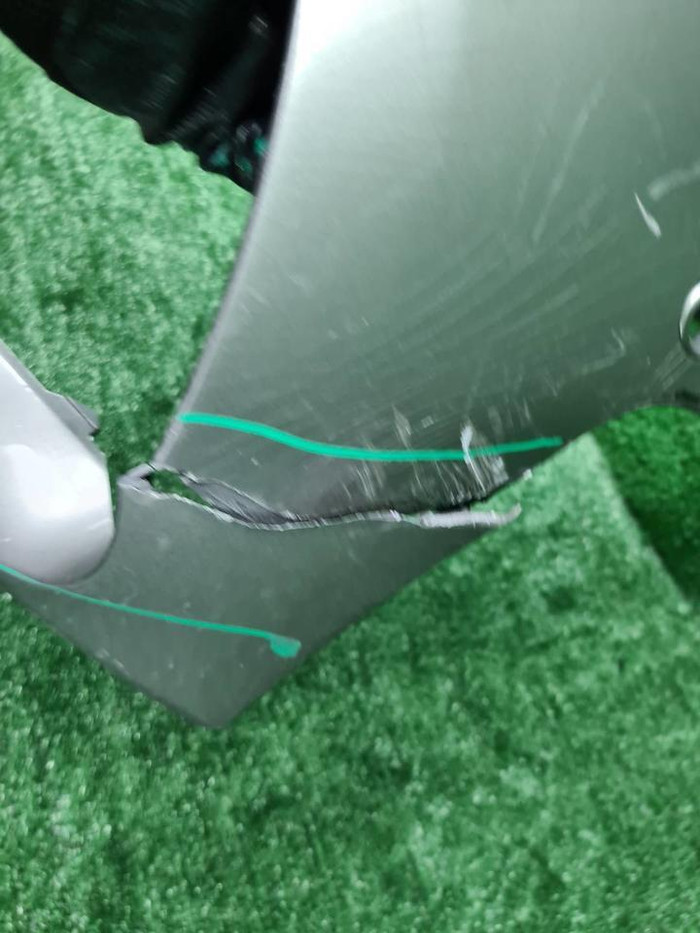 Бампер передний Mercedes GLC X253 (19-22) AMG 43