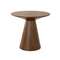 Журнальный столик Angel Cerda ET652, Ø60х55 см, орех