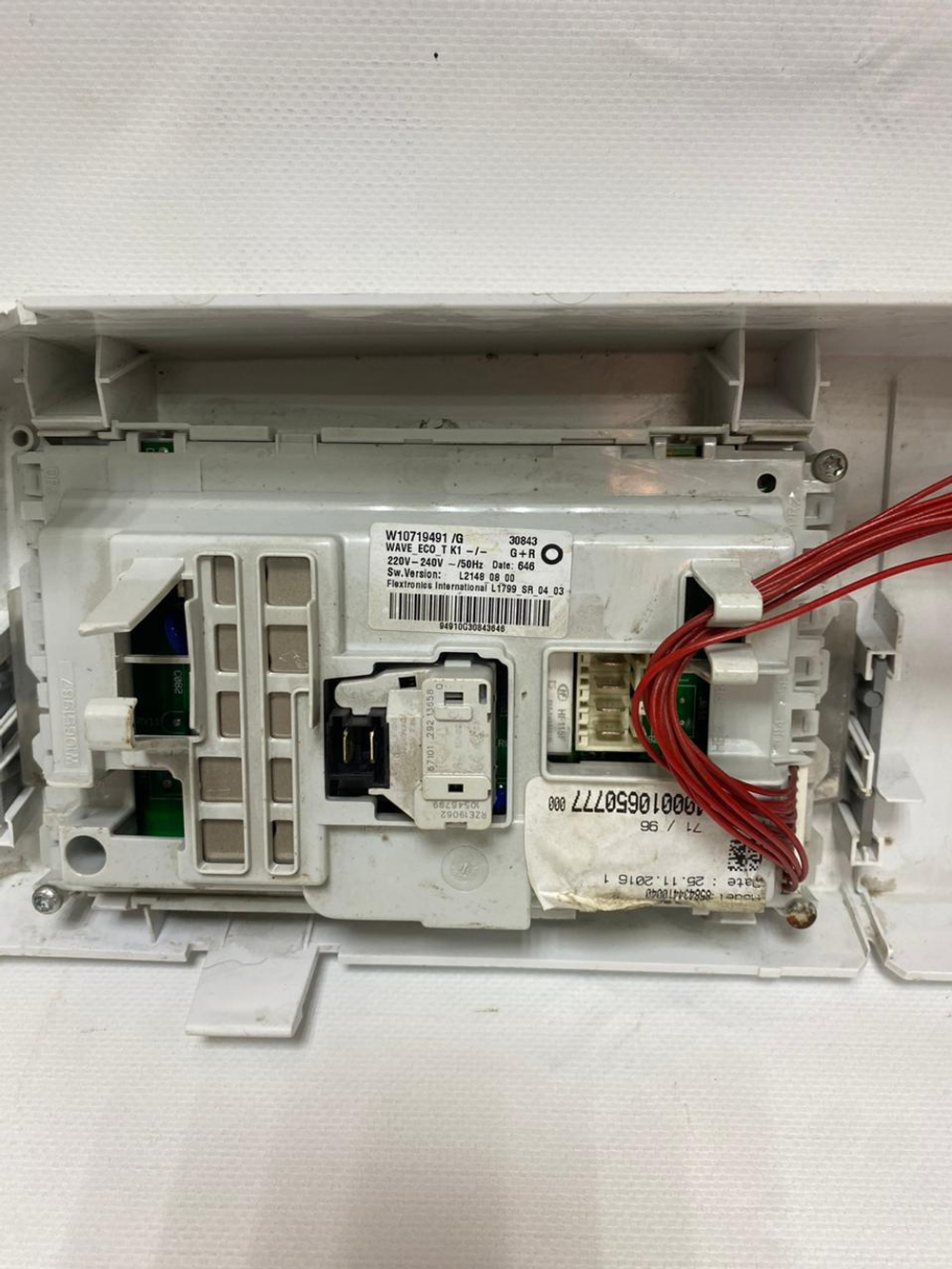 284 Электронный модуль стиральной машины Indesit ITWA 51051 G б/у