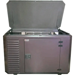 A-iPower A13000EAX бензиновый генератор в зимнем кожухе 1700SS RAL 8019 с блоком АВР 400В/100А (8 pin) 129119/29111