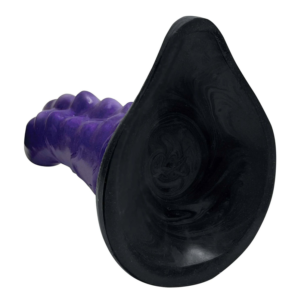 Фантазийный фаллоимитатор Orion Invader Veiny Space Alien Silicone Dildo - 18,4 см. (Цвет: фиолетовый)