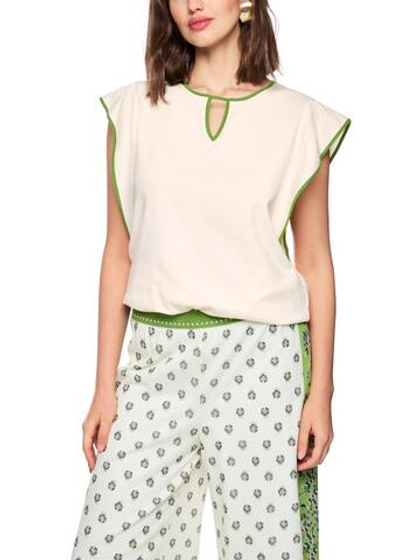 Marc Cain Топ с рукавами крылышками