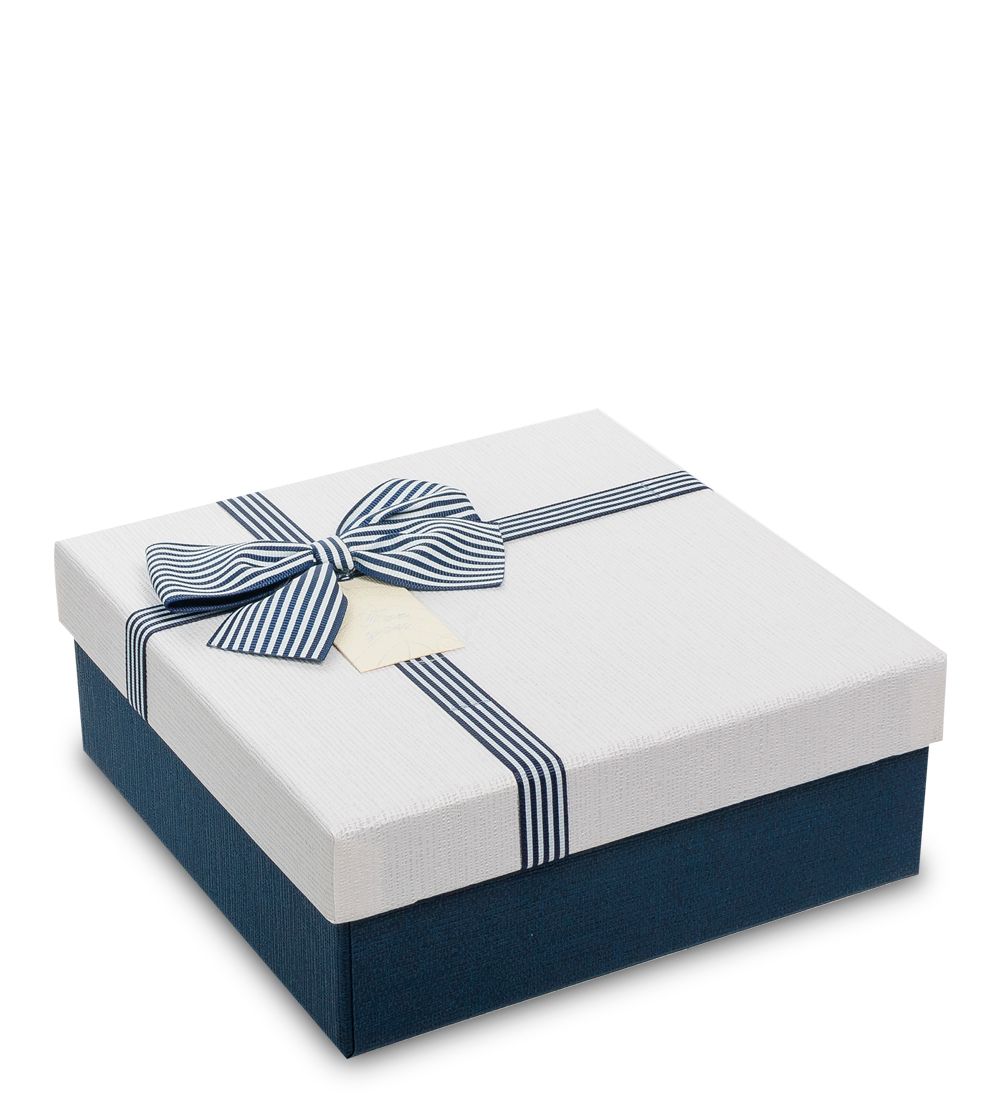 Packing Symphony WF-79/1-B Коробка «Квадрат» цв.син./бел.