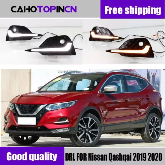 Дневные ходовые огни Ниссан Кашкай 2019-2020 V1 type