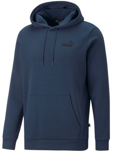Мужская теннисная кофта Puma Essentials Small Logo Hoodie - marine blue