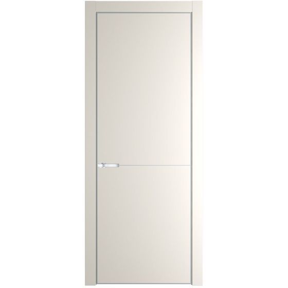 Profil Doors 16PA перламутр белый профиль серебро