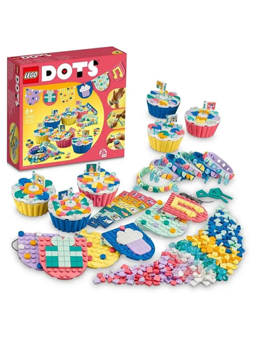 Конструктор Лего Дотс Набор Супер-вечеринка | LEGO DOTS Ultimate Party Kit 41806 — 1154 детали (6+)