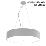 Светильник потолочный Crystal Lux JEWEL PL500 GR