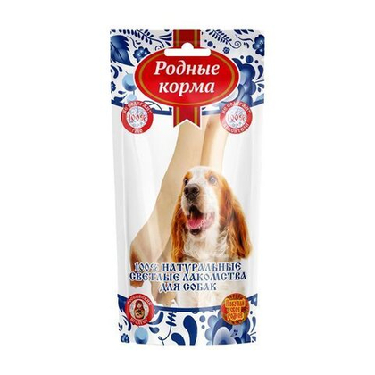 РОДНЫЕ КОРМА Светлые Лакомство для собак Нога барашка (2 шт), 150 г