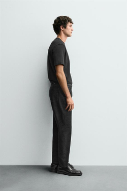 ZARA ДЖИНСЫ SLIM FIT, ЧЕРНЫЙ