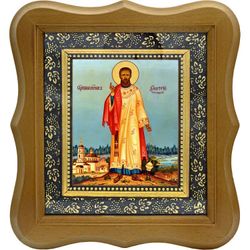 Димитрий Троицкий, священномученик, диакон. Икона на холсте.