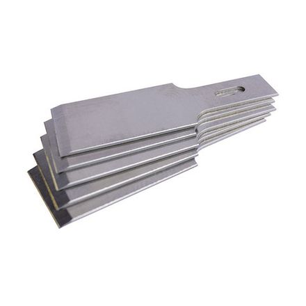 Цена на МАСТАК (107-03212) Набор лезвий для скребкового ножа 107-03012 (5 шт) 16 мм