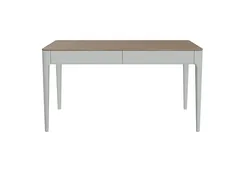 Стол письменный Type oak 140*70 см (натуральный дуб, белый)