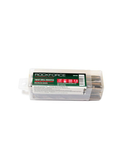 Сверло по металлу 8.5мм HSS+Co(10шт), в пластиковом футляре RockForce##Rock FORCE RF-DSP85H