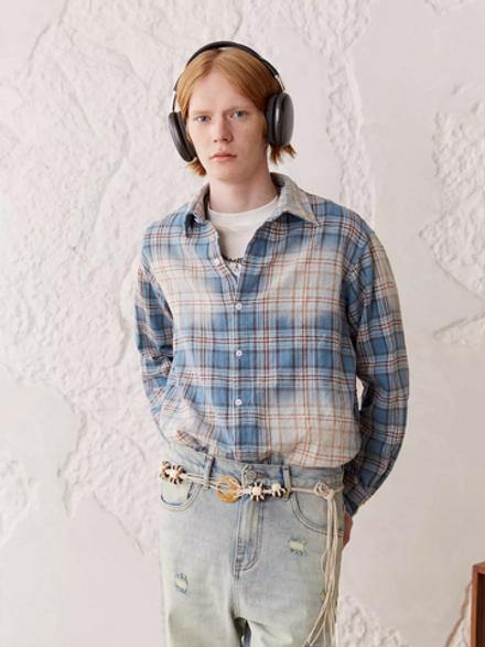 Рубашка KREATE Washed Flanel Shirt