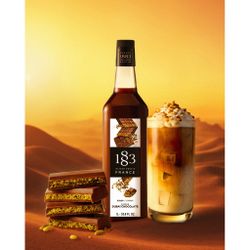 Сироп Шоколадно-фисташковый (Дубайский шоколад) 1л 1883 Maison Routin NEW