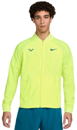 Мужская теннисная кофта Nike Court Dri-Fit Rafa Jacket - желтый