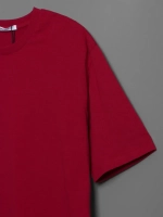 Футболка мужская летняя повседневная однотонная хлопок