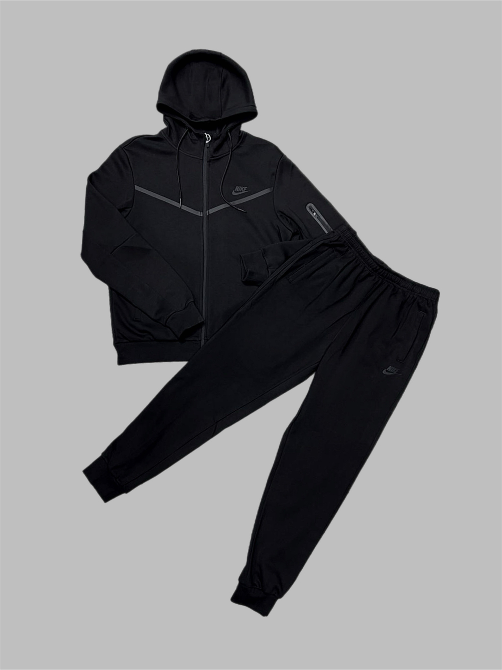 Костюм Nike начёс #T2-204 (черн.)