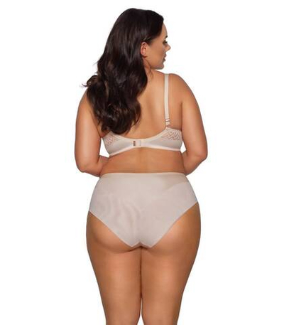 Бюстгальтер-бралетт Innesa с мягкими +size чашками (Размер: 75L) (Цвет: телесный)