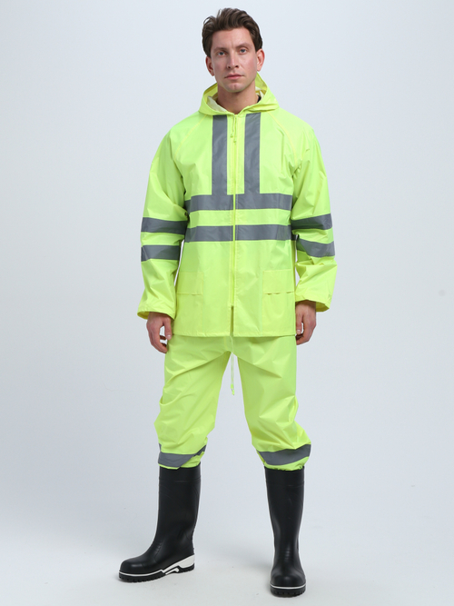 Костюм влагозащитный сигнальный СОП PROFLINE Specialist (ПВХ,210), желтый