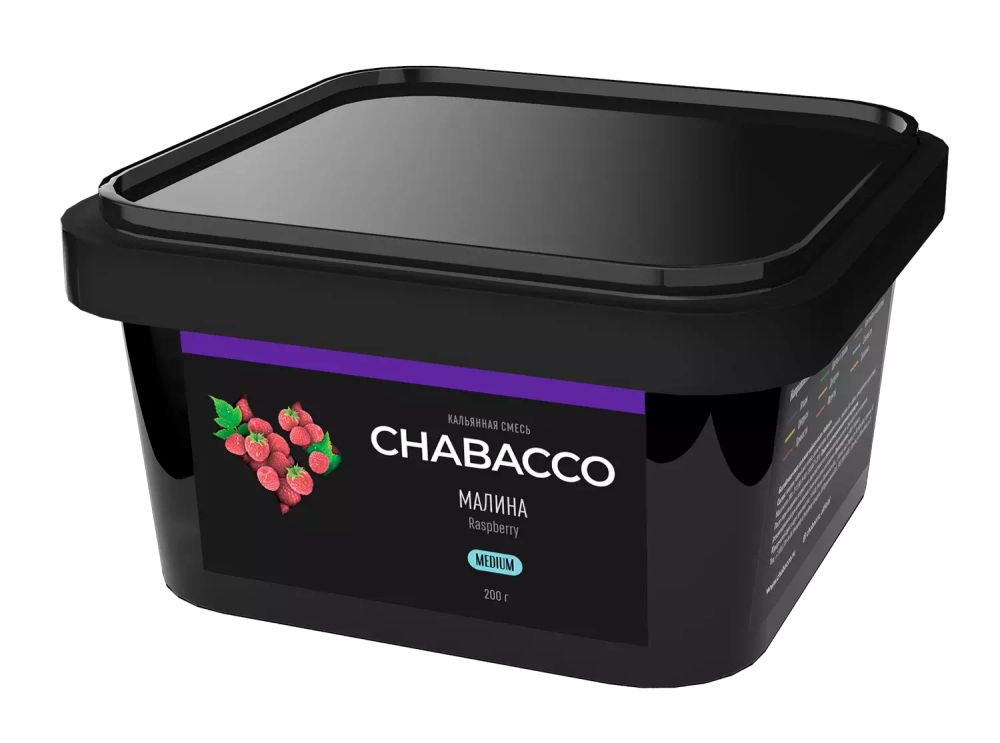 Chabacco Medium - Raspberry (200g)