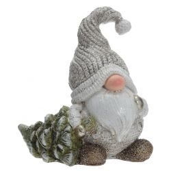 GAEM Фигрка декоративная "Гном" с подсветкой (LR44x2,прилаг), L1, L12 W7 H14 см, 2в.