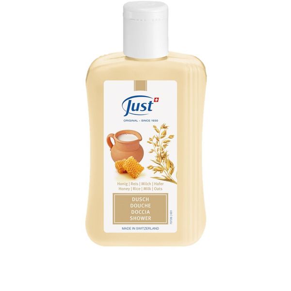 Just Shower Honey Rice Milk Oats 250мл - Гель для душа Мёд Рис Молоко Овес