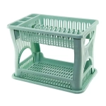Сушилка для посуды 2-х ярусная Фисташковый