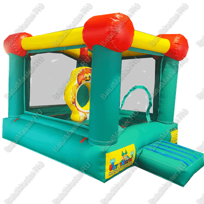 Надувной батут "Мини-замок", 3x2.5x2.5 м