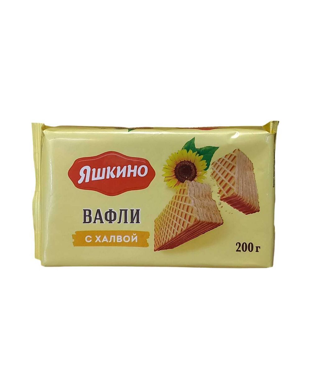 Вафли "Яшкино" с халвой 200г