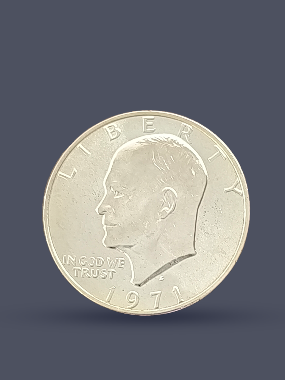 Монета 1 доллар 1971 года (S) "Лунный доллар" США