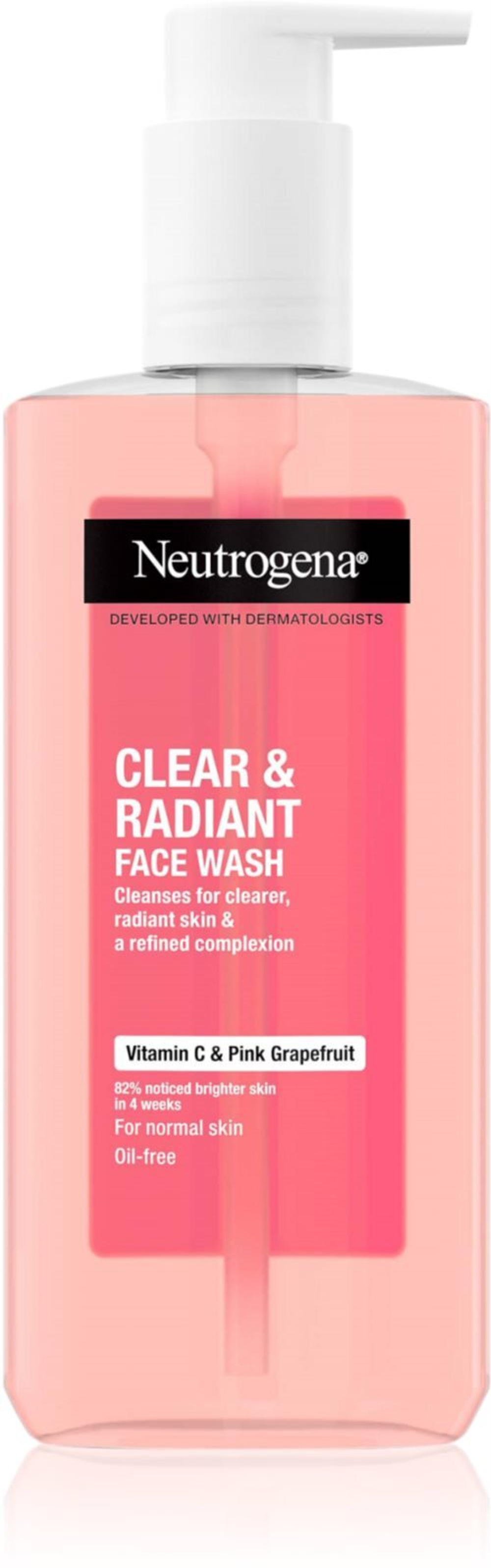 Neutrogena Visibly Clear Pink Grapefruit - моющая эмульсия /   200  ml  / GTIN 3574660569759