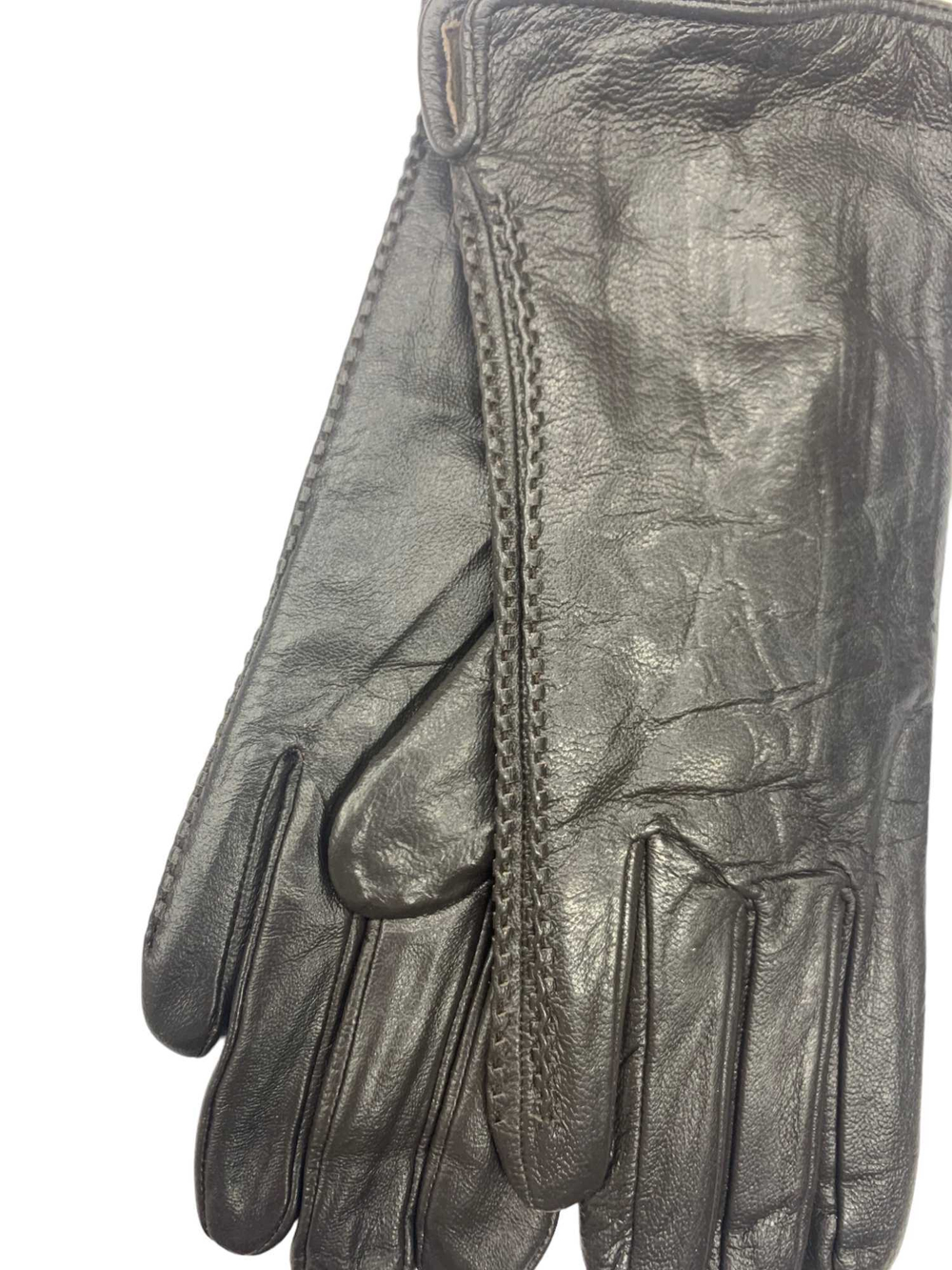 Перчатки. Женские. Материал верха: Кожаные. Подклад: Плюш-флис. В упаковке 5 шт.