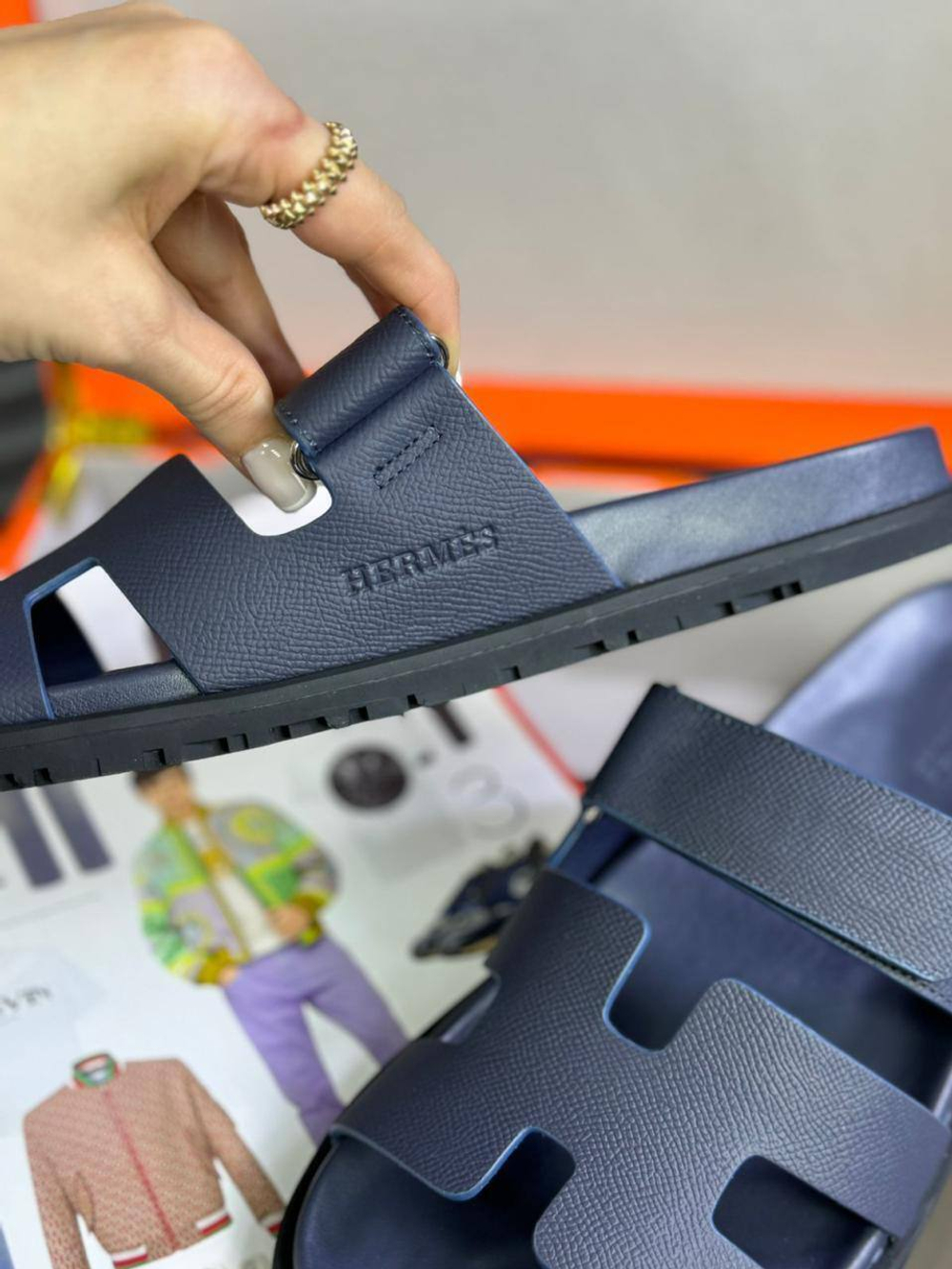 Шлёпанцы Hermes