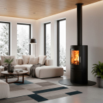 Печь-камин LOKI Michigan