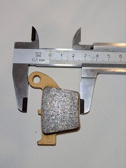 Колодки тормозные заднего тормоза дисковые эндуро мотоцикла