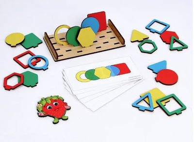 Настольная игра «Панорама. Геометрия» (Woodland)