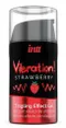 Жидкий интимный гель с эффектом вибрации Vibration! Strawberry