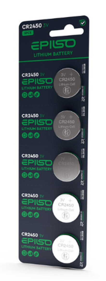 Элементы питания EPILSO CR2450 10BL (литиевые)