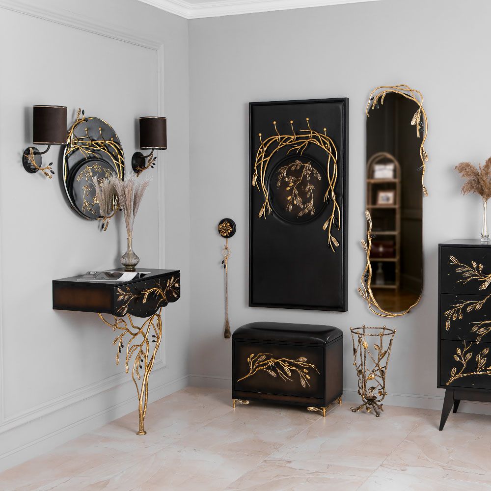 Настенное зеркало Oliva Branch (Олива Бранч) Найт Амбер