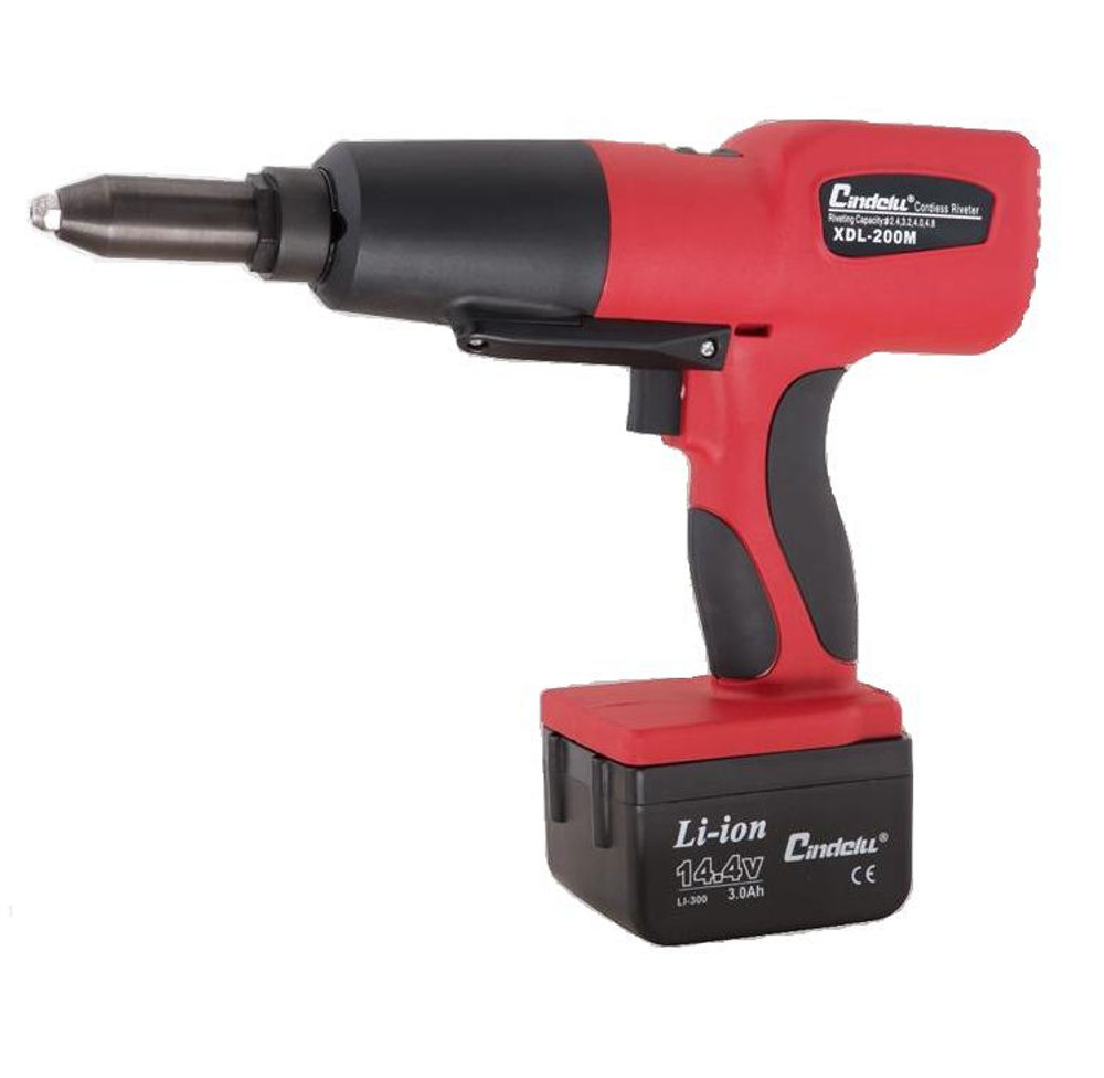 Аккумуляторный заклепочник для вытяжных заклепок 2 BYEMAX XDL-200M